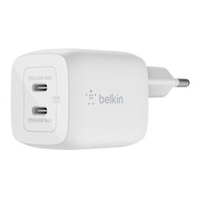 Belkin 45 W Beyaz USB-C Dual Şarj Cihazı