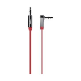 Belkin AV10128CW03-BLK Siyah 0.9 m Flat Aux Kablo