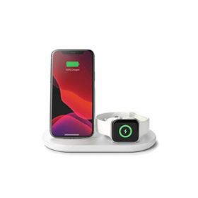 Belkin Beyaz 3-in-1 Apple Ürünleri için Kablosuz Şarj Cihazı