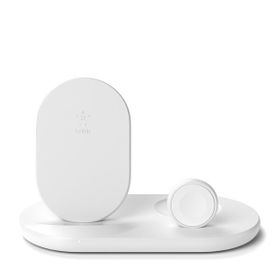 Belkin Beyaz 3-in-1 Apple Ürünleri için Kablosuz Şarj Cihazı