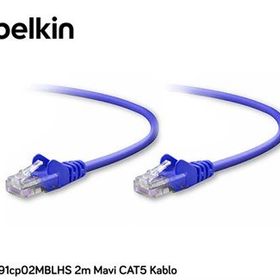 Belkin BLK-A3L791cp02MBLHS 2m Mavi CAT5 Kablo