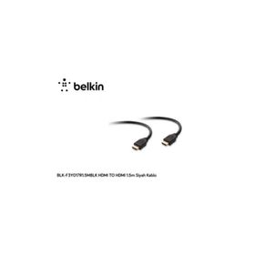 Belkin BLK-F3Y017R1.5MBLK 1.5 mt HDMI Kablo
