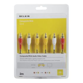Belkin BLK-F3Y083BF2M Siyah Ses Kablosu