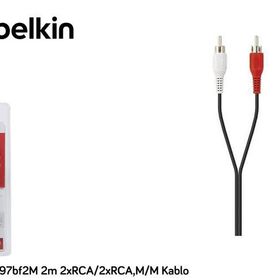 Belkin BLK-F3Y097BF2M 2 mt RCA Kablo