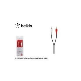 Belkin BLK-F3Y097BF2M 2 mt RCA Kablo