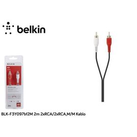 Belkin BLK-F3Y097BF2M 2 mt RCA Kablo