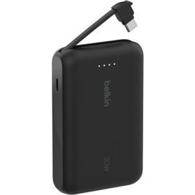 Belkin BoostCharge BPB024HQBK BPB024 20.000 mAh 30W USB-C Kablolu Siyah Powerbank