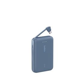 Belkin Boostcharge Entegre Type-C Kablolu 10.000 mAh Pd 20W Mavi Powerbank