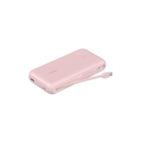 Belkin Boostcharge Entegre Type-C Kablolu 10.000 mAh Pd 20W Pembe Powerbank