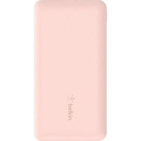 Belkin BPB011btRG 10.000 mAh + Powerbank USB-C ve USB-A Port USB-A USB-C Açık Pembe Kablo