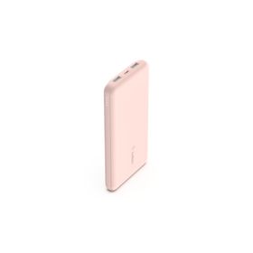 Belkin BPB011btRG 10.000 mAh + Powerbank USB-C ve USB-A Port USB-A USB-C Açık Pembe Kablo