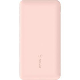 Belkin BPB011btRG 10.000 mAh + Powerbank USB-C ve USB-A Port USB-A USB-C Açık Pembe Kablo