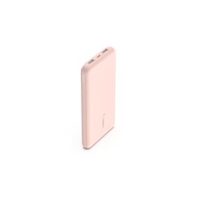 Belkin BPB011btRG 10.000 mAh + Powerbank USB-C ve USB-A Port USB-A USB-C Açık Pembe Kablo