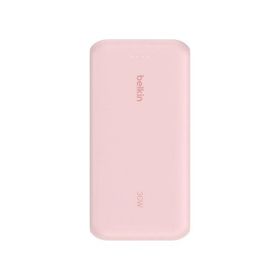 Belkin BPB024 30W 20.000 mAh Entegre Kablolu Pembe Powerbank