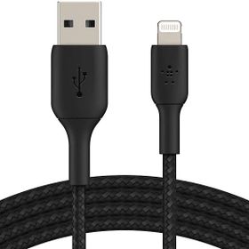 Belkin Braided Lightning 2 mt Siyah Şarj ve Data Kablosu