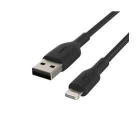 Belkin Braided Lightning 2 mt Siyah Şarj ve Data Kablosu