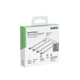 Belkin Braided Type C-C 2.0 1 mt 2'li Şarj Kablosu