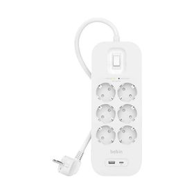 Belkin C-Usb-A 6X 2 m Akım Korumalı Priz