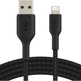Belkin Caa002bt2mbk Braided Lightning 2 m Siyah Kablo