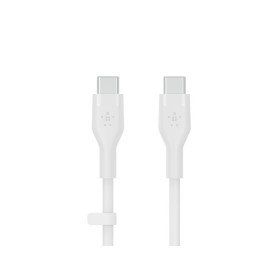 Belkin CAB009BT1MBW2PK Type C-C Silikon 1 mt 2'li Paket Beyaz Kablo