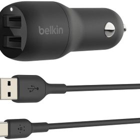Belkin CCE001BT1MBK Siyah USB Araç Şarj Cihazı