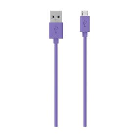 Belkin F2CU012BT2M-PUR 2 mt USB Kablo