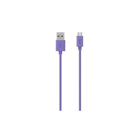 Belkin F2CU012BT2M-PUR 2 mt USB Kablo