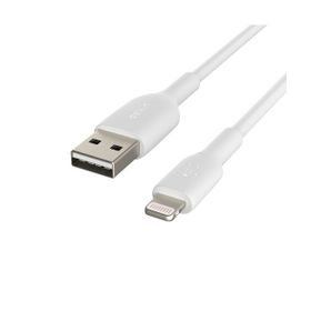 Belkin Örgülü Apple Lightning 2 m Siyah Hızlı Şarj ve Data Kablosu