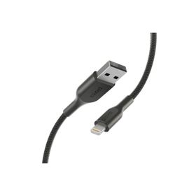 Belkin Playa PMBK1002bt1MPBB 1 mt Siyah Örgülü Lightning Kablo