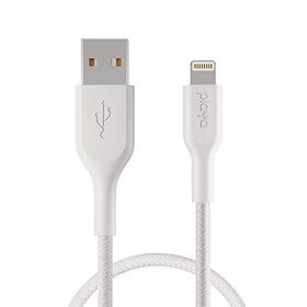 Belkin Playa PMWH1002bt1MPBB 1 mt Beyaz Örgülü Lightning Kablo