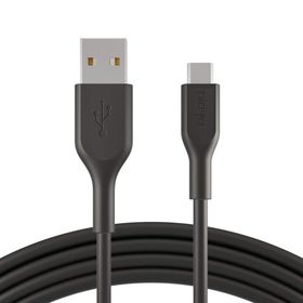 Belkin PMBK2005BT1MPBB Playa Siyah 1 mt Micro USB Kablo