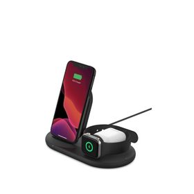 Belkin Siyah 3-in-1 Apple Ürünleri için Kablosuz Şarj Cihazı