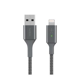 Belkin Smart LED Lightning 1.2 m Gri Kablo