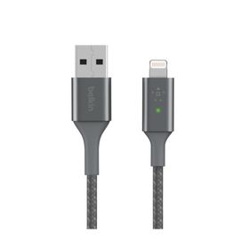 Belkin Smart LED Lightning 1.2 m Gri Kablo