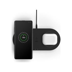 Belkin WIZ002VFBK İkili Kablosuz Siyah Şarj Cihazı