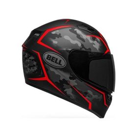 Bell PS Qualifier Stealth Matt Black Red Full Face Motosiklet Kaski