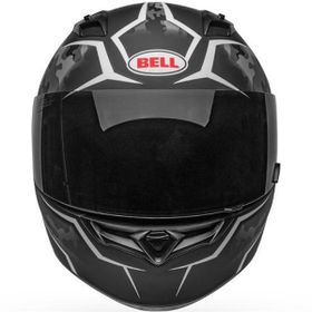 Bell PS Qualifier Stealth Matt Black White Full Face Motosiklet Kaski