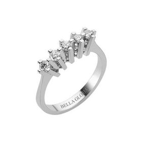 Bella Gloria AL15006 0.51Ct Pırlanta Beştaş Alyans