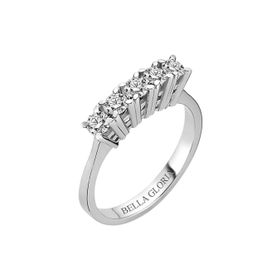 Bella Gloria AL15007 0.51Ct Pırlanta Beştaş Alyans