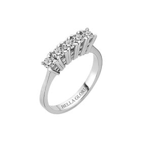 Bella Gloria AL15007 0.51Ct Pırlanta Beştaş Alyans