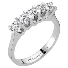 Bella Gloria AL15011 0.75Ct Pırlanta Beştaş Alyans