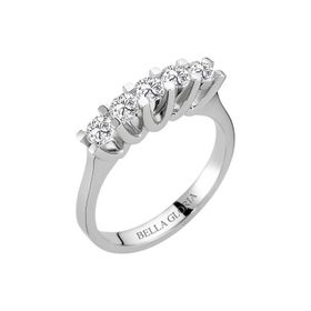 Bella Gloria AL15011 0.75Ct Pırlanta Beştaş Alyans