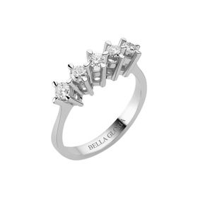 Bella Gloria AL15013 1.51Ct Pırlanta Beştaş Alyans