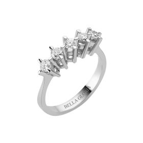 Bella Gloria AL15013 1.51Ct Pırlanta Beştaş Alyans