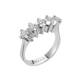 Bella Gloria AL15015 0.75Ct Pırlanta Beştaş Alyans
