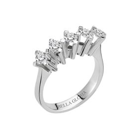 Bella Gloria AL15015 0.75Ct Pırlanta Beştaş Alyans