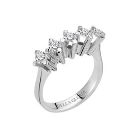 Bella Gloria AL15015 0.75Ct Pırlanta Beştaş Alyans