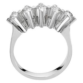 Bella Gloria AL15015 0.75Ct Pırlanta Beştaş Alyans