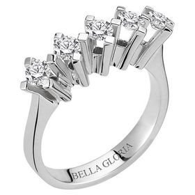 Bella Gloria AL15015 0.75Ct Pırlanta Beştaş Alyans