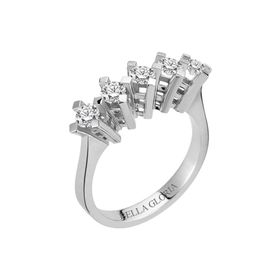 Bella Gloria AL15017 0.75Ct Pırlanta Beştaş Alyans